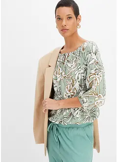 Blouse imprimée en viscose fluide, bonprix