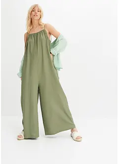 Combinaison aérienne en lin et viscose, bonprix