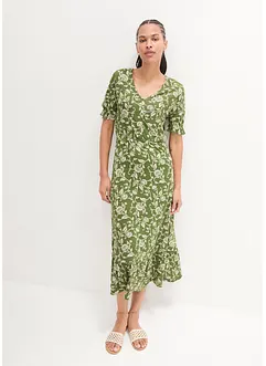 Jerseykleid aus fließender Viskose, bonprix