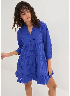 Tunika-Kleid mit Lochstickerei, bonprix