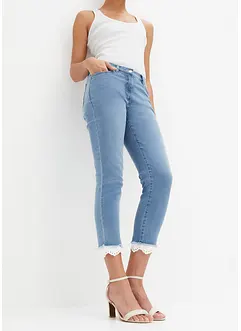 Stretch-Jeans mit Bordüre, bonprix