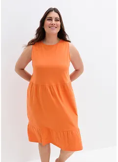 Robe ample à volants, bonprix