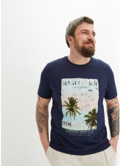 T-shirt à imprimé photo en coton, bpc bonprix collection