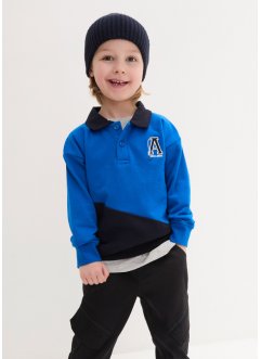 Jungen Polo-Sweatshirt aus Bio-Baumwolle, bpc bonprix collection