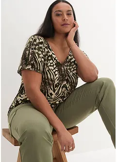 T-shirt à base élastiquée, bonprix