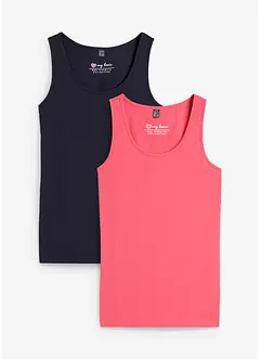 Stretch Tanktop, (2er Pack), bonprix