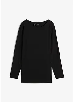 Langarm-Shirt mit reiner Bio-Baumwolle, bonprix