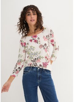 Shirt mit Blumendruck, bpc bonprix collection