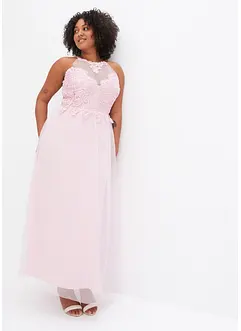 Robe longue à dentelle et jupe en tulle, BODYFLIRT boutique