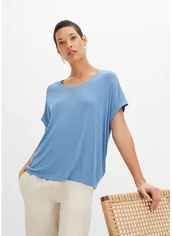 Shirt aus fließendem Viskose-Mix, bonprix