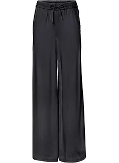 Marlenehose aus leicht glänzender Viskose, bonprix