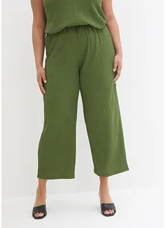 Pantalon large en jersey, bonprix