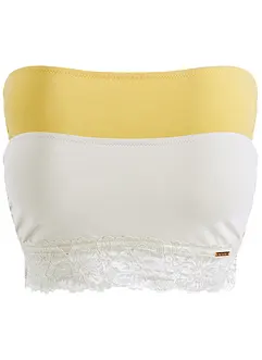 Bandeau BH mit Bio-Baumwolle (2er Pack), bonprix