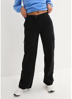 Pantalon cargo Mid Waist, bonprix