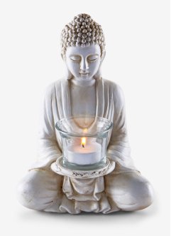 Teelichthalter in Buddha-Form, bpc living bonprix collection