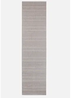 Tapis de passage intérieur et extérieur à rayures discrètes, bonprix