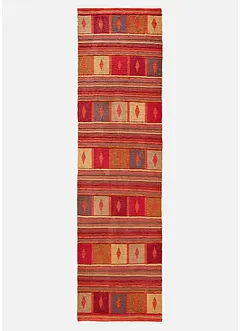 Tapis kilim aux tons chauds, bonprix