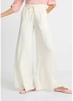 Marlenehose aus leicht glänzender Viskose, bonprix