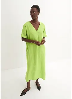 Kaftan-Kleid aus reinem Leinen, bonprix