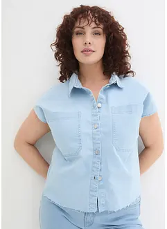 Boxy-Jeansbluse, bonprix