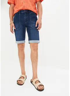 Bermuda en jean extensible, Regular Fit, John Baner JEANSWEAR