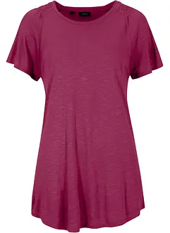 Flammgarn-Shirt mit Flügelärmeln, bonprix