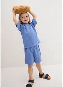 Jungen Musselin Hemd und Shorts (2-tlg.Set), bpc bonprix collection