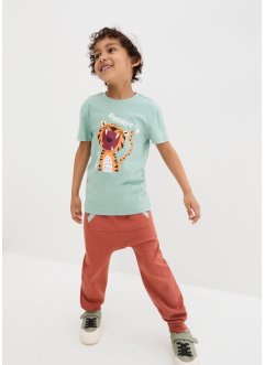 Jungen T-Shirt und 3/4 Hose aus Bio-Baumwolle (2-tlg.Set), bpc bonprix collection