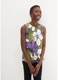 Top blouse en viscose, bonprix