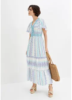 Robe longue imprimée, bonprix