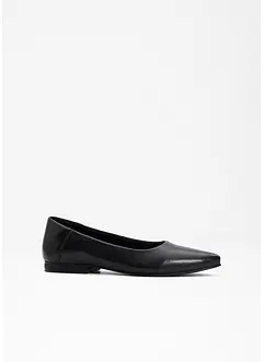 Ballerines en cuir, bonprix