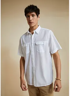 Chemise manches courtes légère, bonprix