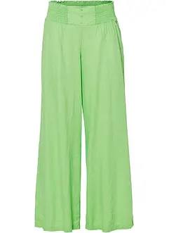 Marlenehose aus luftigem Leinen-Mix, bonprix