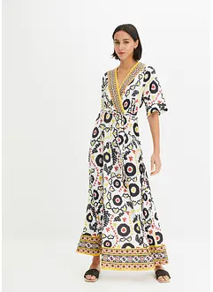 Robe avec ceinture à nouer, bonprix