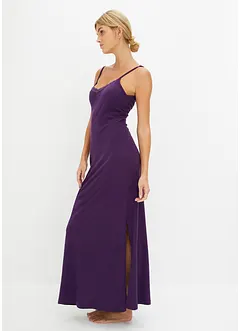 Spaghetti Nachtkleid  mit Spitze und Viskose, bonprix