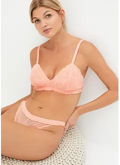 Bralette ohne Bügel mit Padding, bonprix