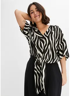 Blouse avec nœud, bonprix