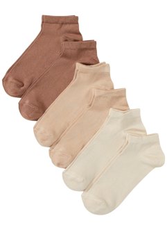 Sneakersocken (6er Pack) aus Viskose, bpc bonprix collection