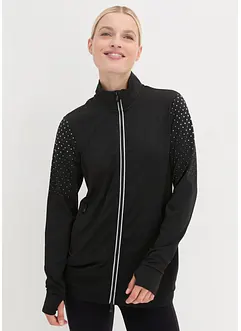 Veste longue thermo avec imprimé réfléchissant, bonprix