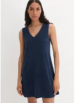 Frottee-Kleid in A-Linie, bonprix