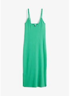 Geripptes Bodycon-Kleid aus elastischem Baumwoll-Mix, bonprix