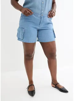 Cargo Jeans, Shorts, Mid Waist, John Baner JEANSWEAR