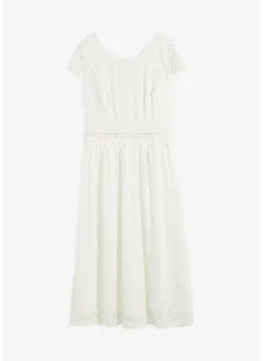 Spitzenkleid mit Häkel-Einsatz in der Taille, bonprix