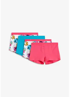 Damen Boxer mit Bio-Baumwolle (4er Pack), bonprix