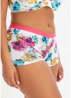 Lot de 4 boxers coton femme, bonprix