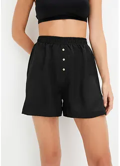 Gewebte Satin Shorts, bonprix