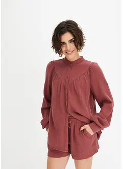 Musselin-Bluse, bonprix