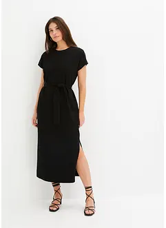 Midikleid aus Baumwolle mit Stretch, bonprix