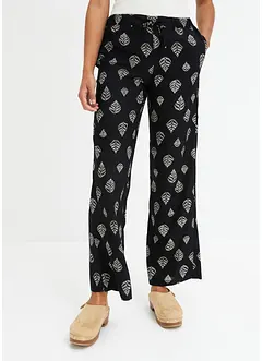 Pantalon palazzo imprimé, bonprix