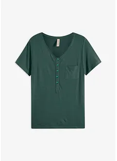 T-Shirt aus Baumwoll-Viskose-Mix, bonprix